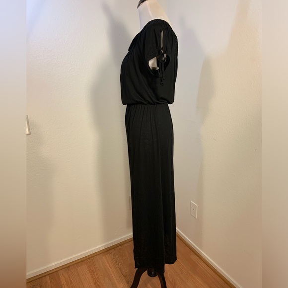 NWT Forever Rose Couture Long Black Dress - Size 2X - Picture 2 of 6